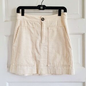 Corduroy Mini skirt